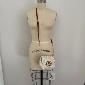 MICHAEL Michael Kors Fulton Small Crossbody Bag MK Logo